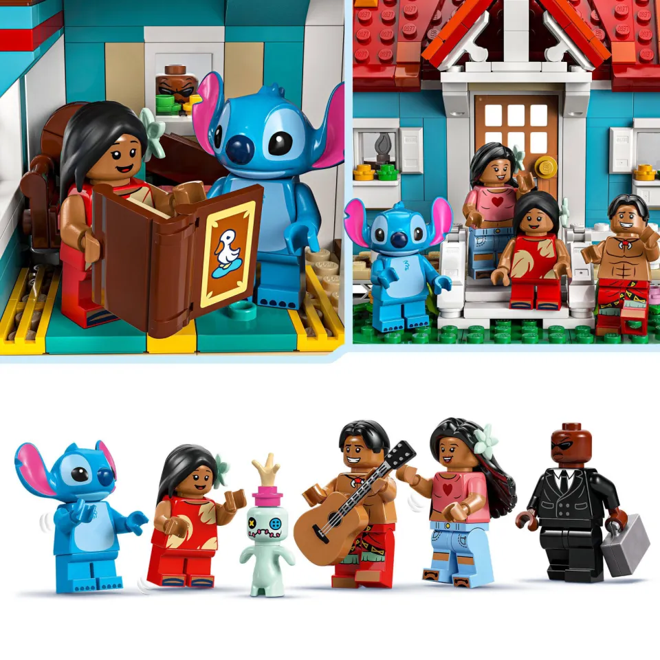 Lego Disney Lilo en Stitch Strandhuis 43268, foto 7
