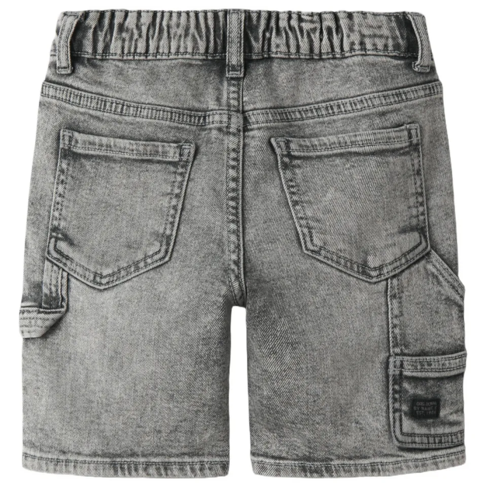 NAME IT MINI NMMBEN denim korte broek grijs, foto 3