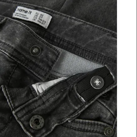 NAME IT MINI NMMTHEO slim fit jeans grey denim, foto 5