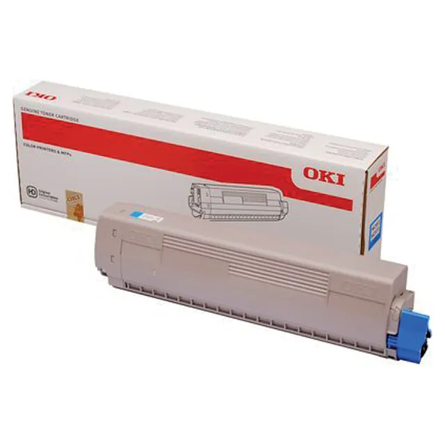 Oki MC853 / 873 Toner Cyaan, 7.3k
