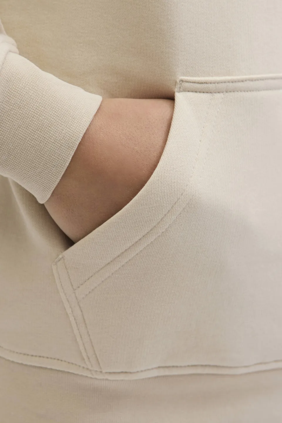 Jack & Jones JUNIOR hoodie ecru, foto 6