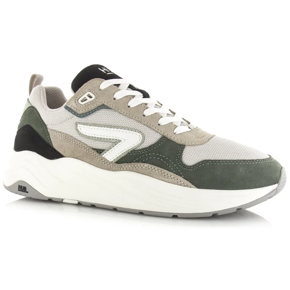 Hub Glide lage sneakers groen, foto 4