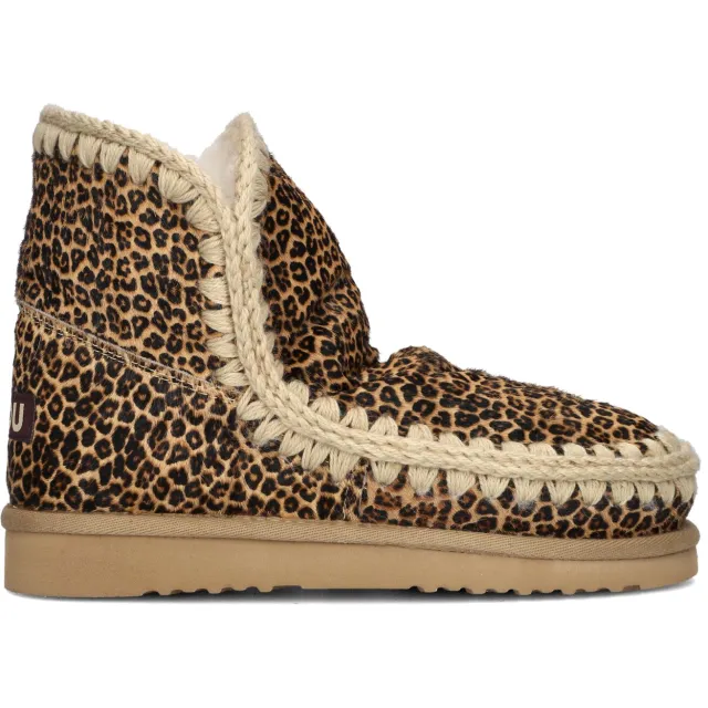 Mou Eskimo 18 laarzen bruin luipaardprint