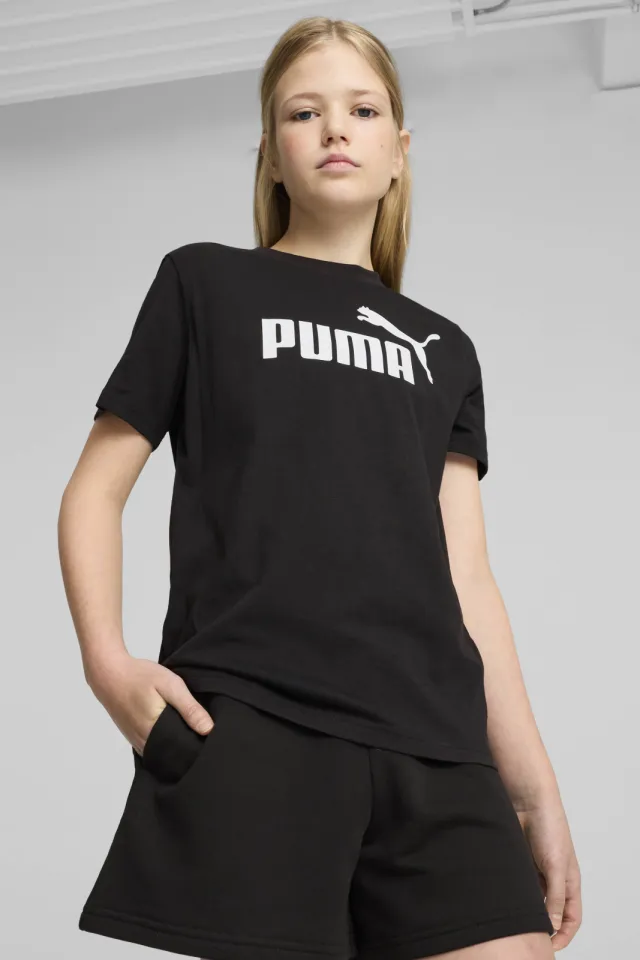 Puma Essentials No. 1 Logo T-shirt zwart, foto 4
