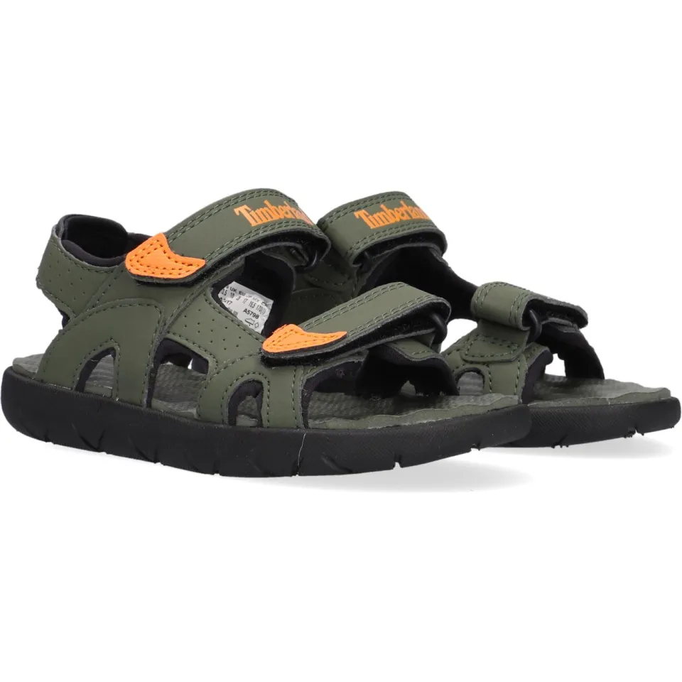Timberland Perkins Row 2-strap sandalen groen, foto 4