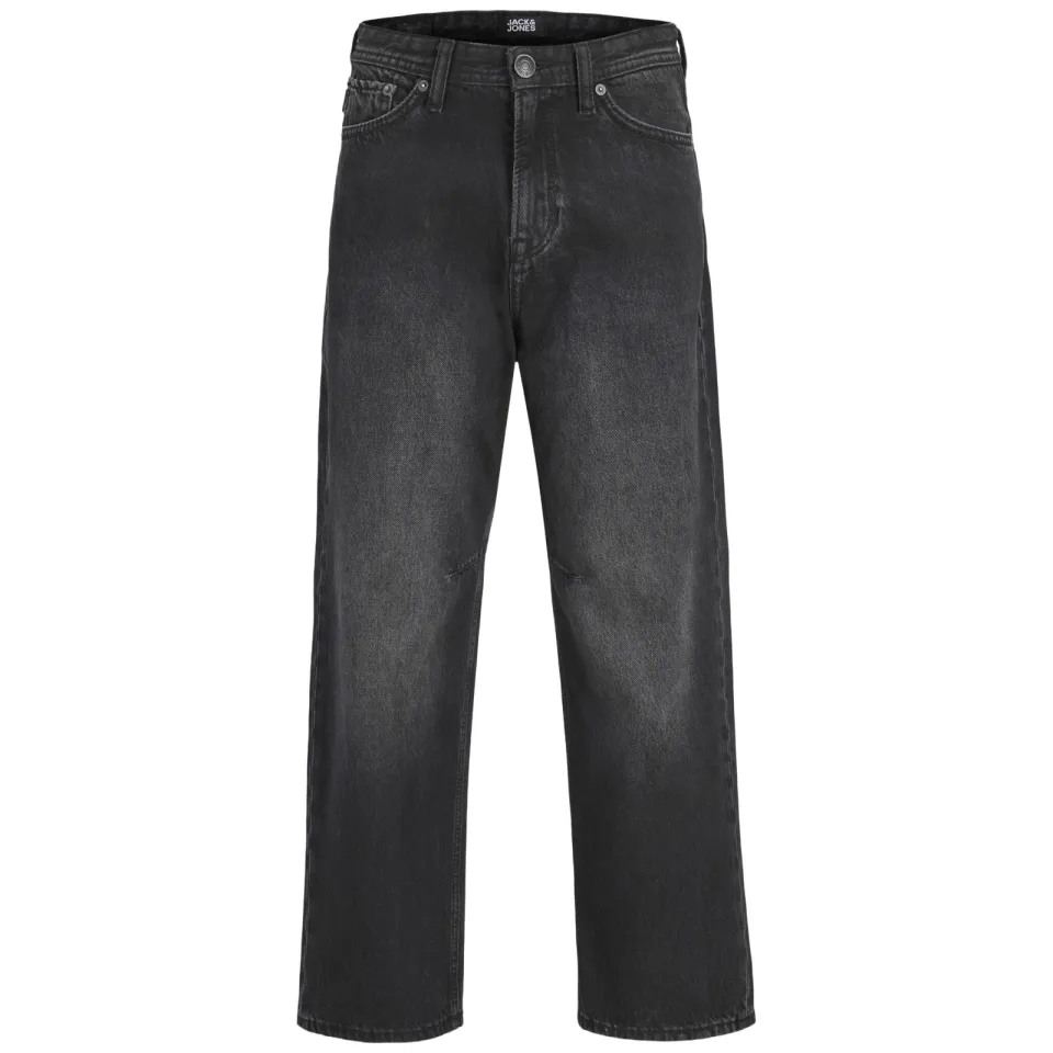 Jack & Jones JUNIOR baggy jeans JJIALEX JJJETT - black denim, foto 2