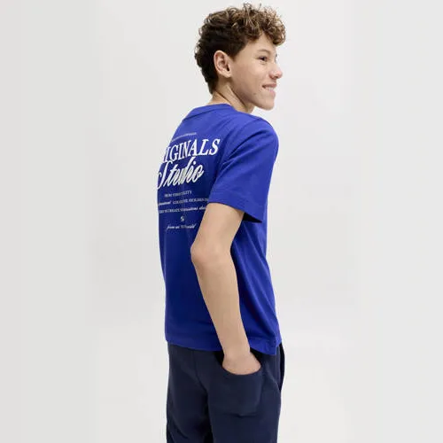 Jack & Jones T-shirt kobaltblauw, foto 5