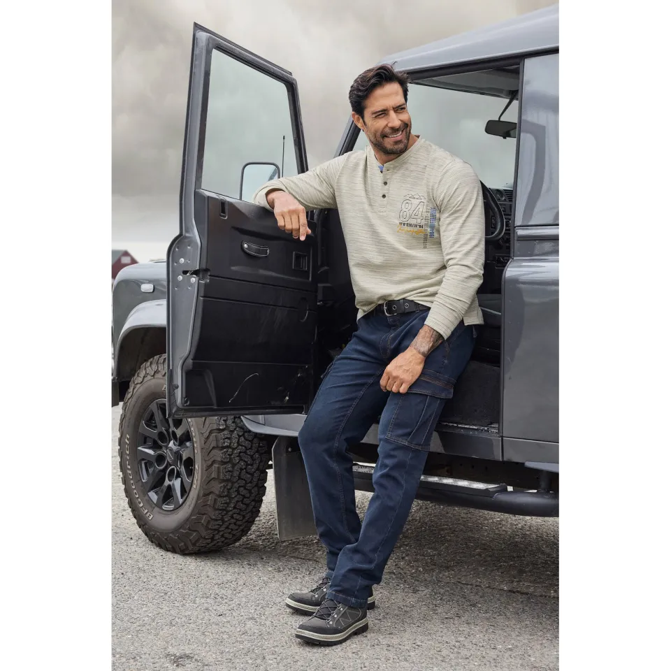 Jan Vanderstorm +FIT Collectie sweater beige, foto 3