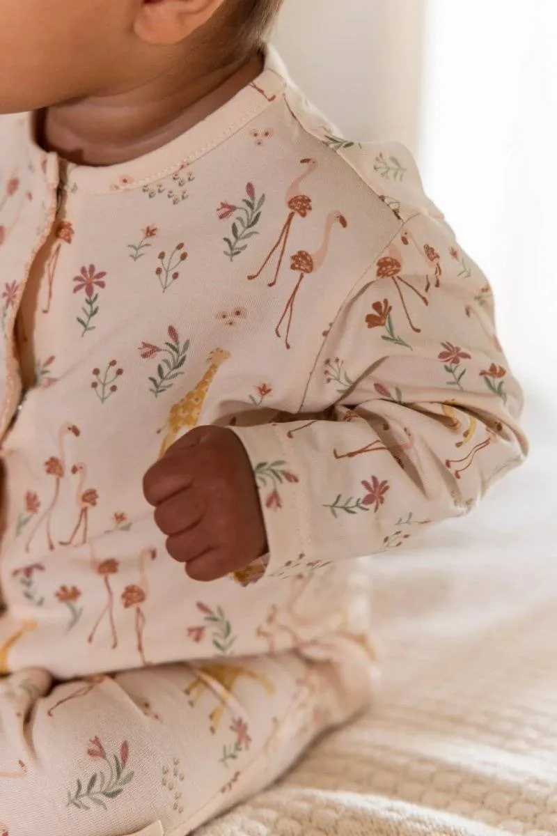 Little Dutch pyjama met all-over print lichtroze, foto 6