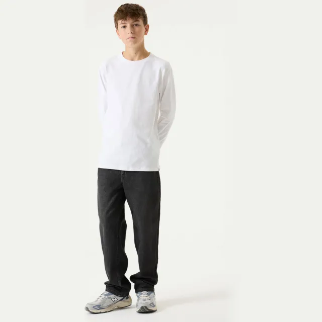 Garcia Bodaz baggy jeans - zwart Black denim