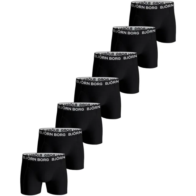 Björn Borg boxershort zwart (set van 7), foto 2