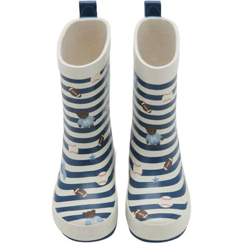 Mango Kids laarzen - blauw/wit, foto 3