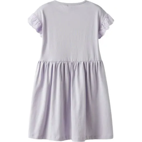 NAME IT KIDS midi jurk lila, foto 2