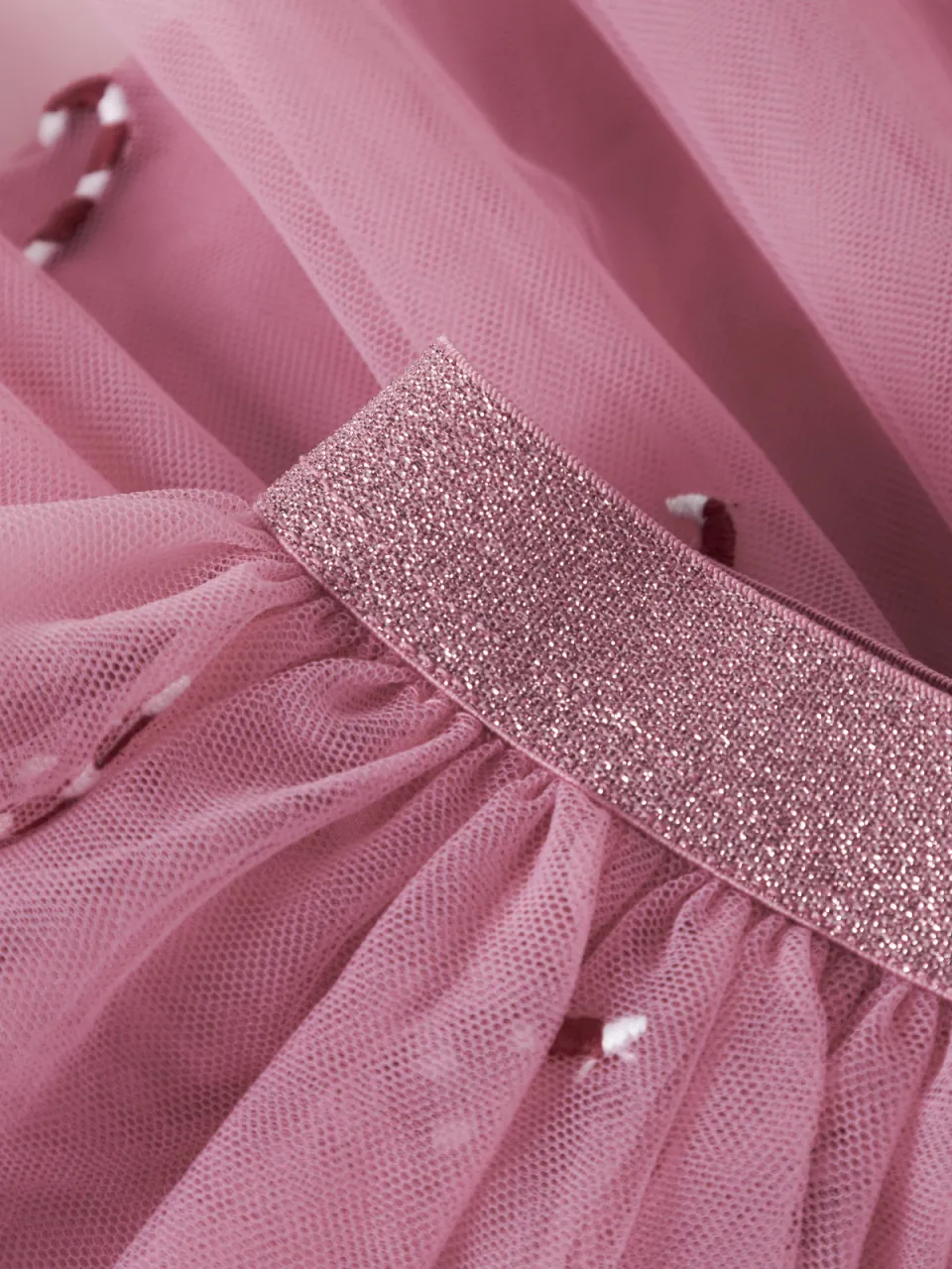 NAME IT MINI tule rok met print roze, foto 3