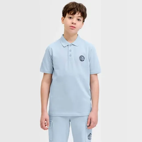 Jack & Jones JUNIOR polo lichtblauw, foto 2