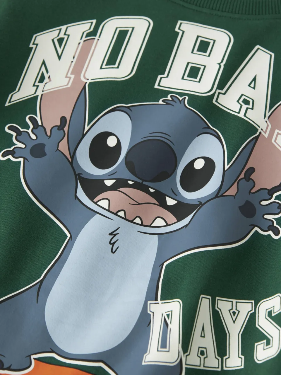 NAME IT MINI Lilo & Stitch sweater met print - groen Printopdruk, foto 4