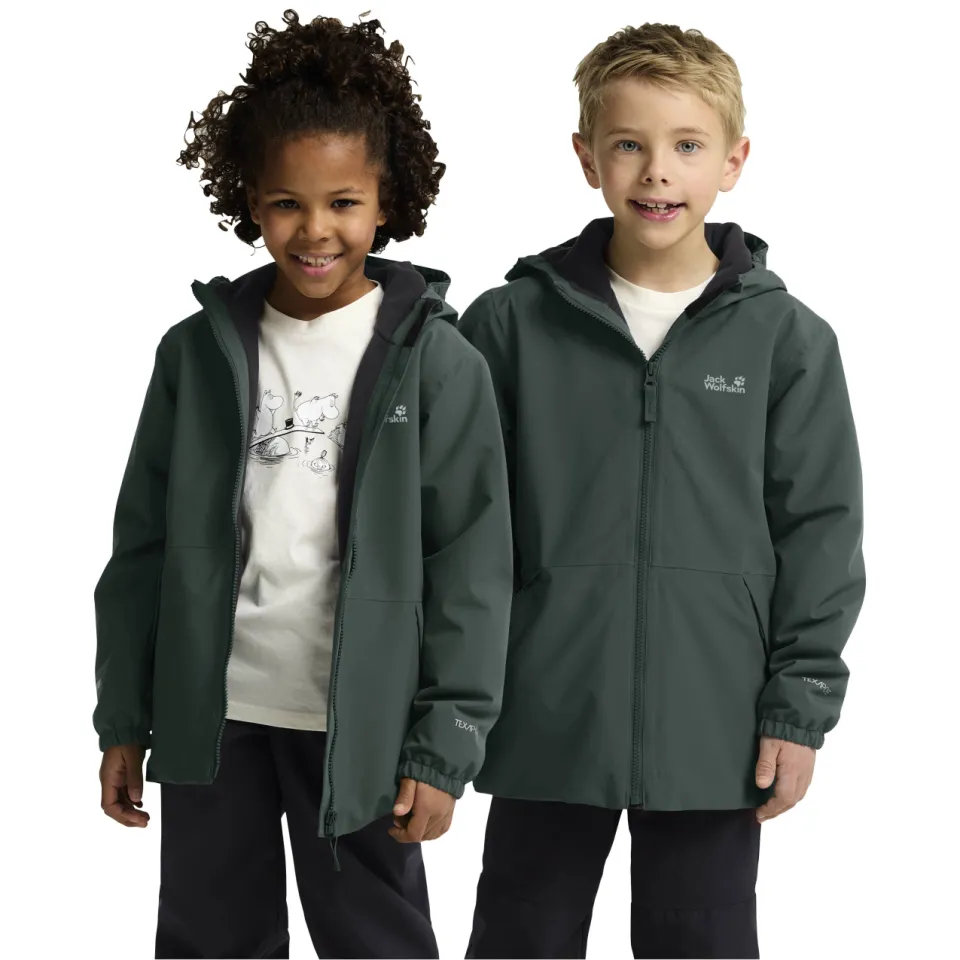 Jack Wolfskin Snow Days winterjas groen
