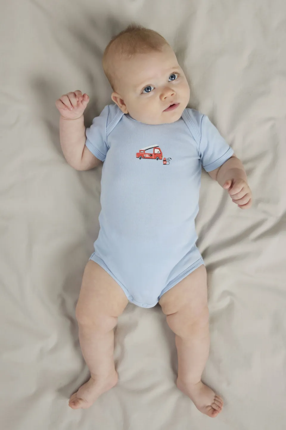 NAME IT BABY romper - blauw/grijs/donkerblauw (set van 3), foto 6