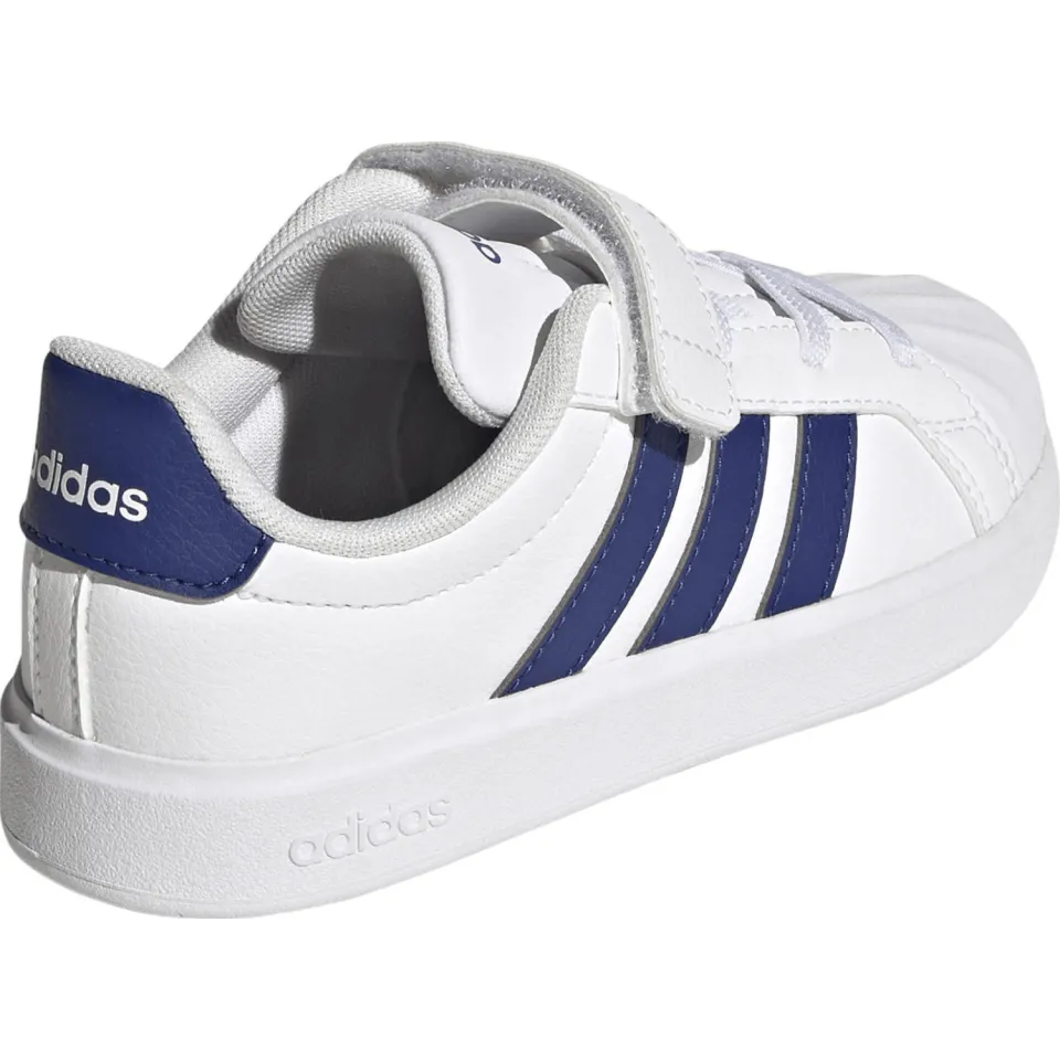 Adidas KJ9607 sneakers wit blauw, foto 4
