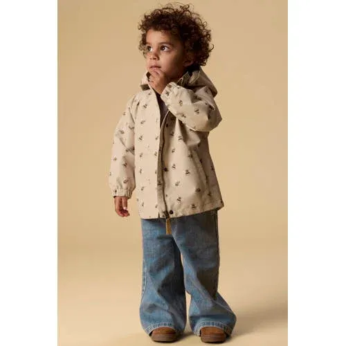 Lil' Atelier Mini regenjas beige, foto 2