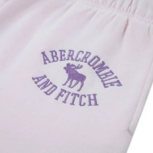 Abercrombie & Fitch logo joggingbroek lichtroze, foto 2