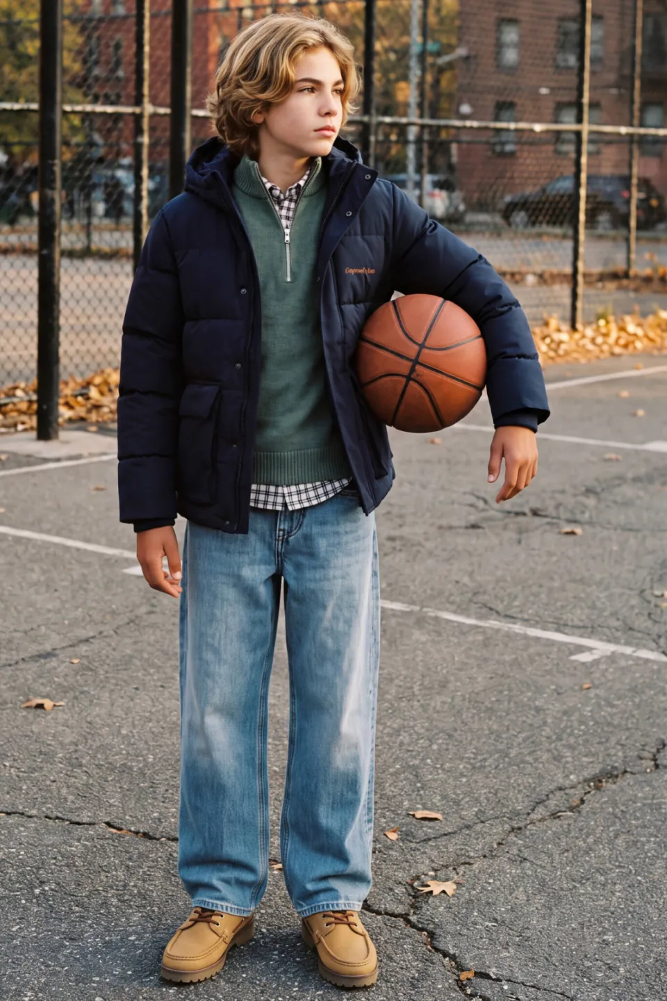 Jack & Jones JUNIOR gebreide trui met borduursels - groen, foto 5