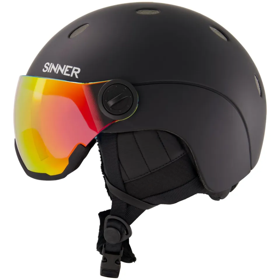 Sinner Titan Visor skihelm zwart, foto 2