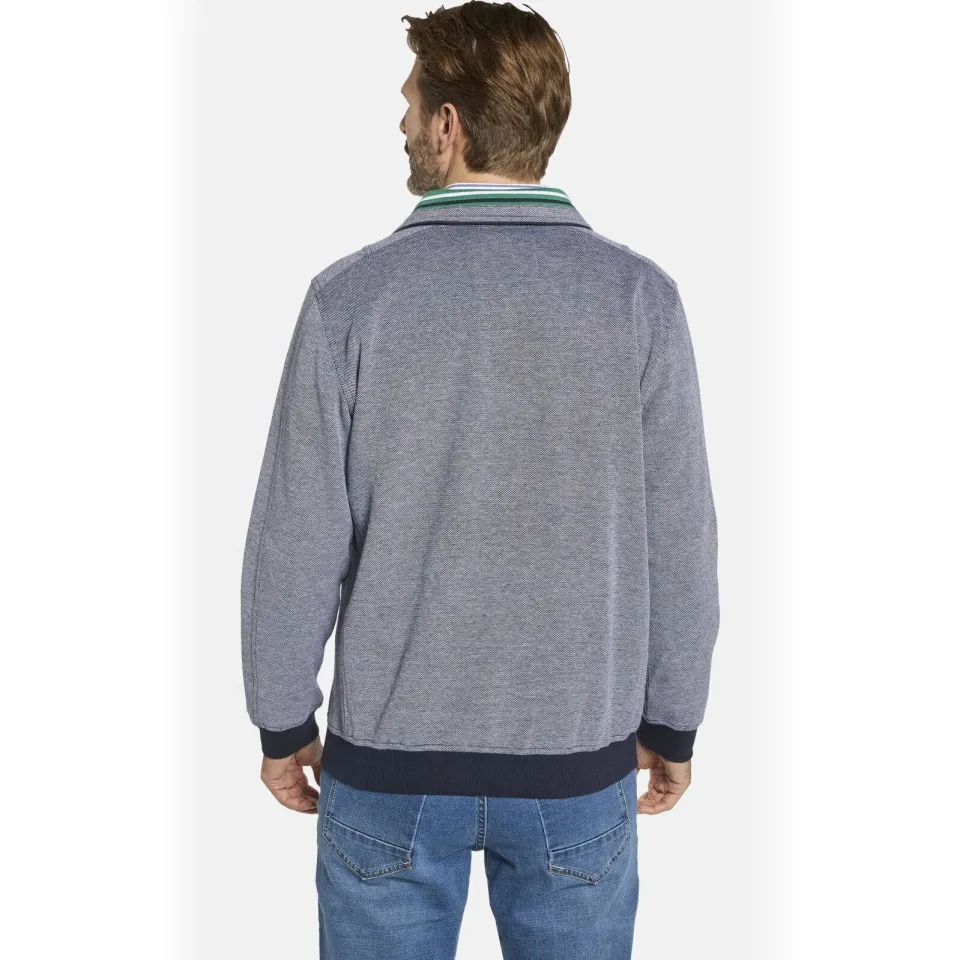 Babista regular fit gemêleerde trui Plus Size - donkerblauw, foto 3
