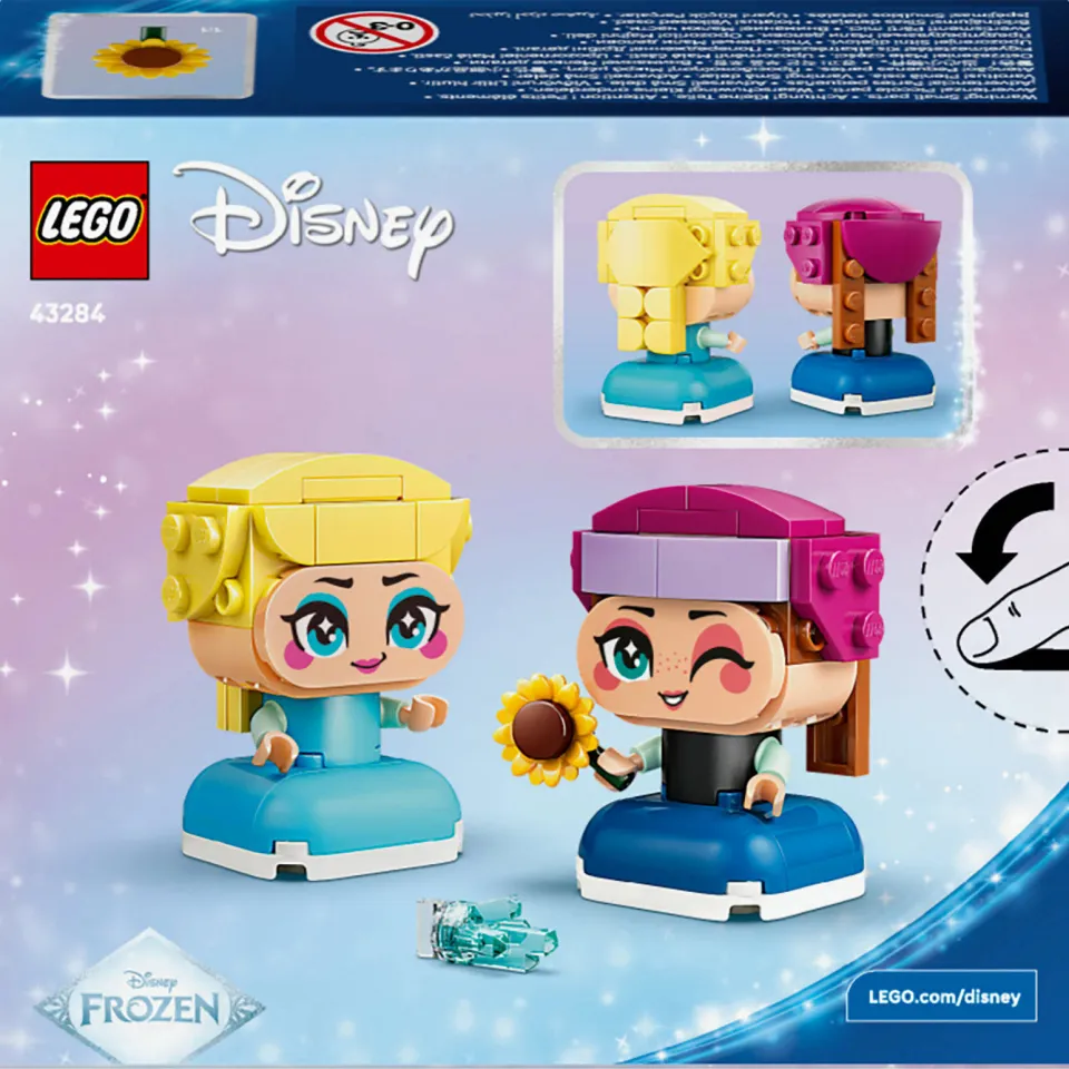 Lego Disney Mini Anna en Elsa Bouwbaar Speelgoed 43284, foto 3