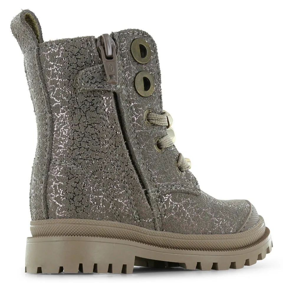 Shoesme imitatieleren enkelboots - taupe, foto 2