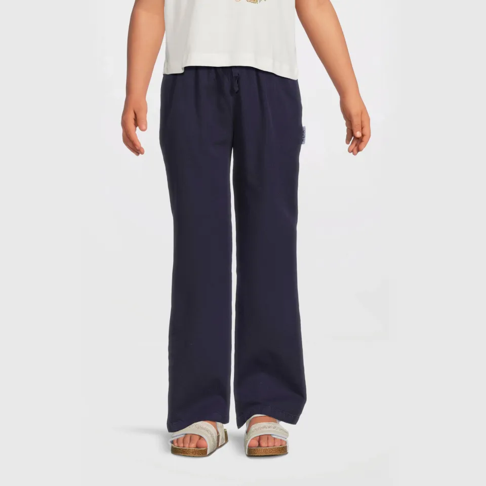 Me & My Monkey wide leg broek donkerblauw, foto 4