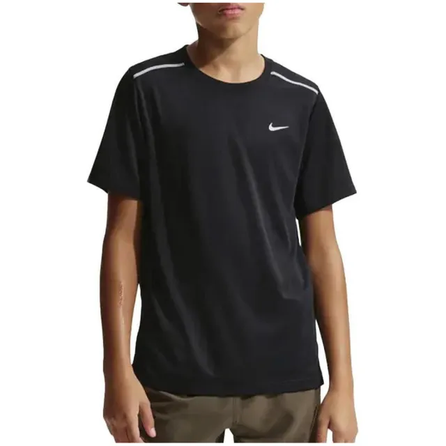 T-shirt Nike Running zwart