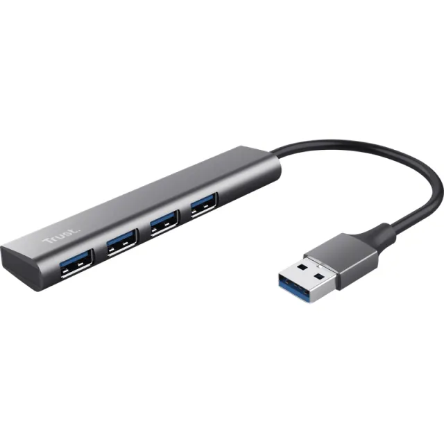 Trust Halyx 4-Poorts USB A 3.2 Gen 1-hub