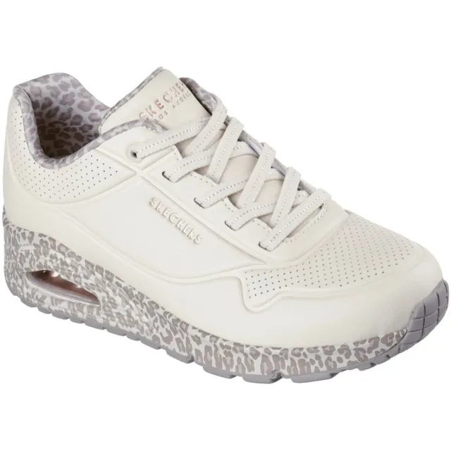 Skechers Lage Sneakers Skechers Uno - Safari Time Wit