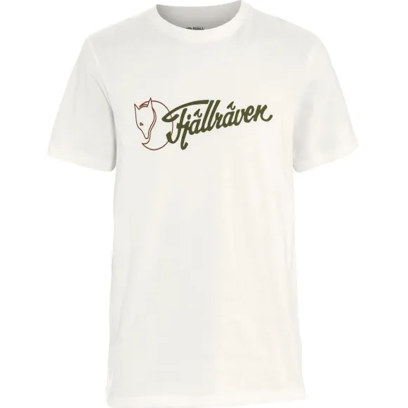 Fjällräven Archive Logo T-Shirt - T-shirt, wit