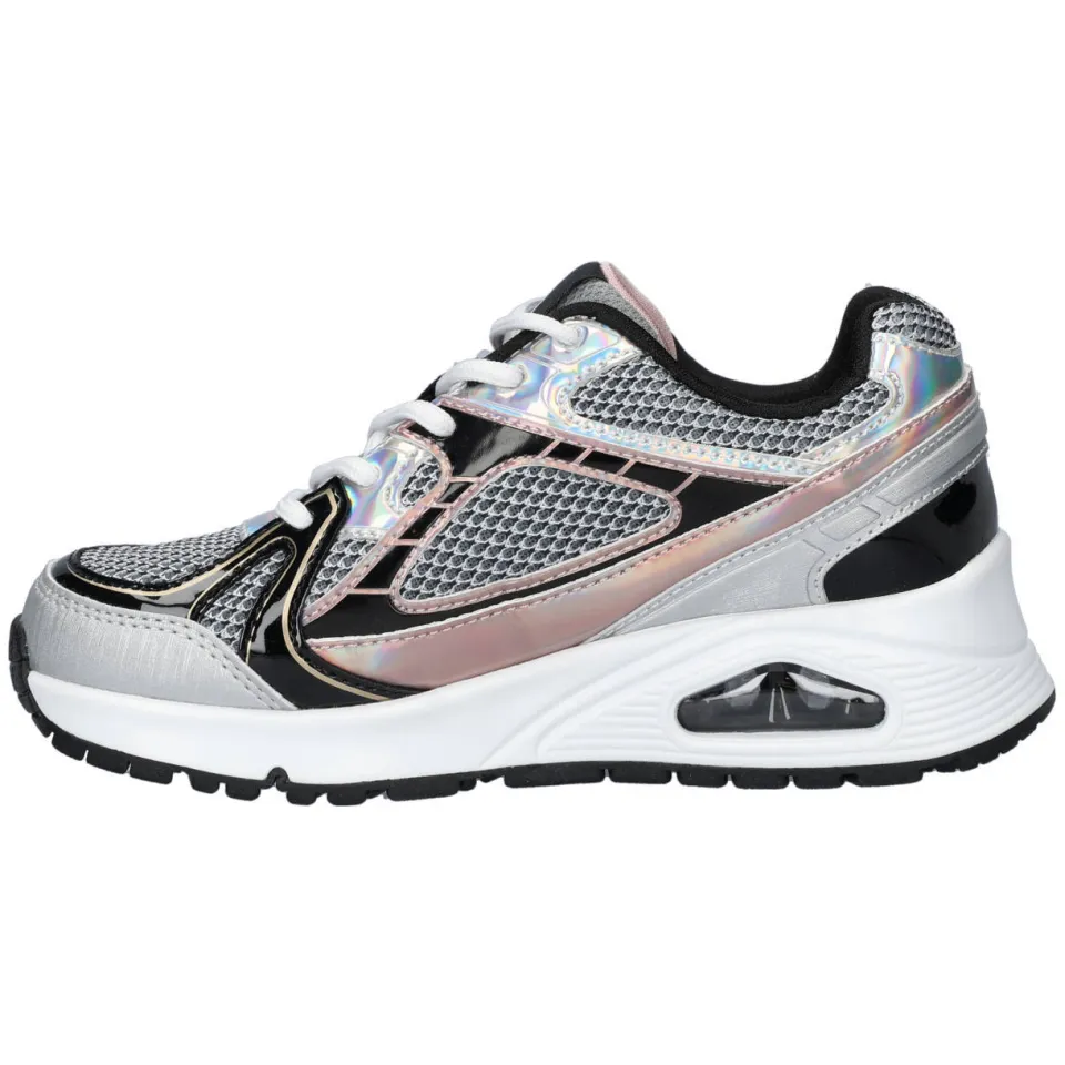 Skechers Uno Gen 1 chunky sneakers zilver, foto 4