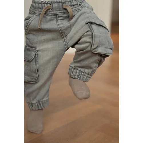 Dirkje cargo jeans - denim mid grey, foto 6