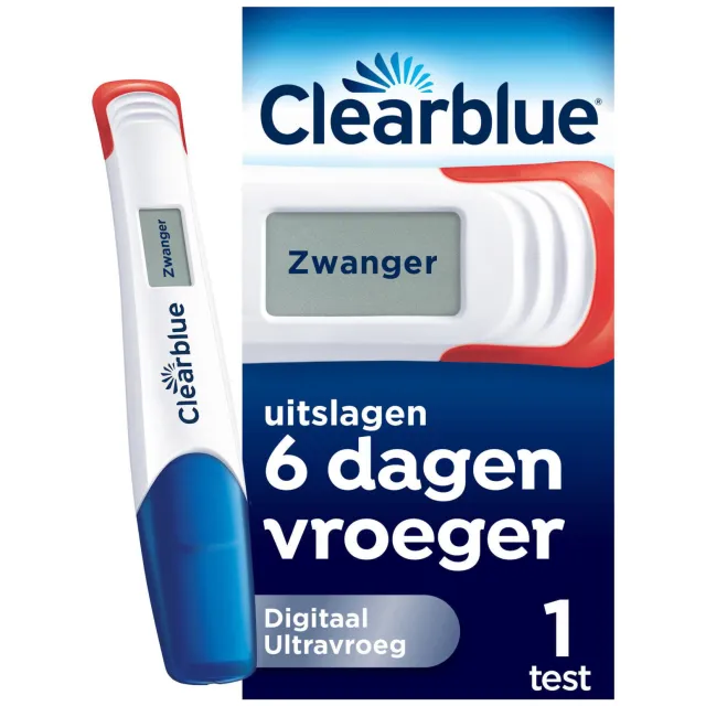 Clearblue zwangerschapstest digitaal ultravroeg