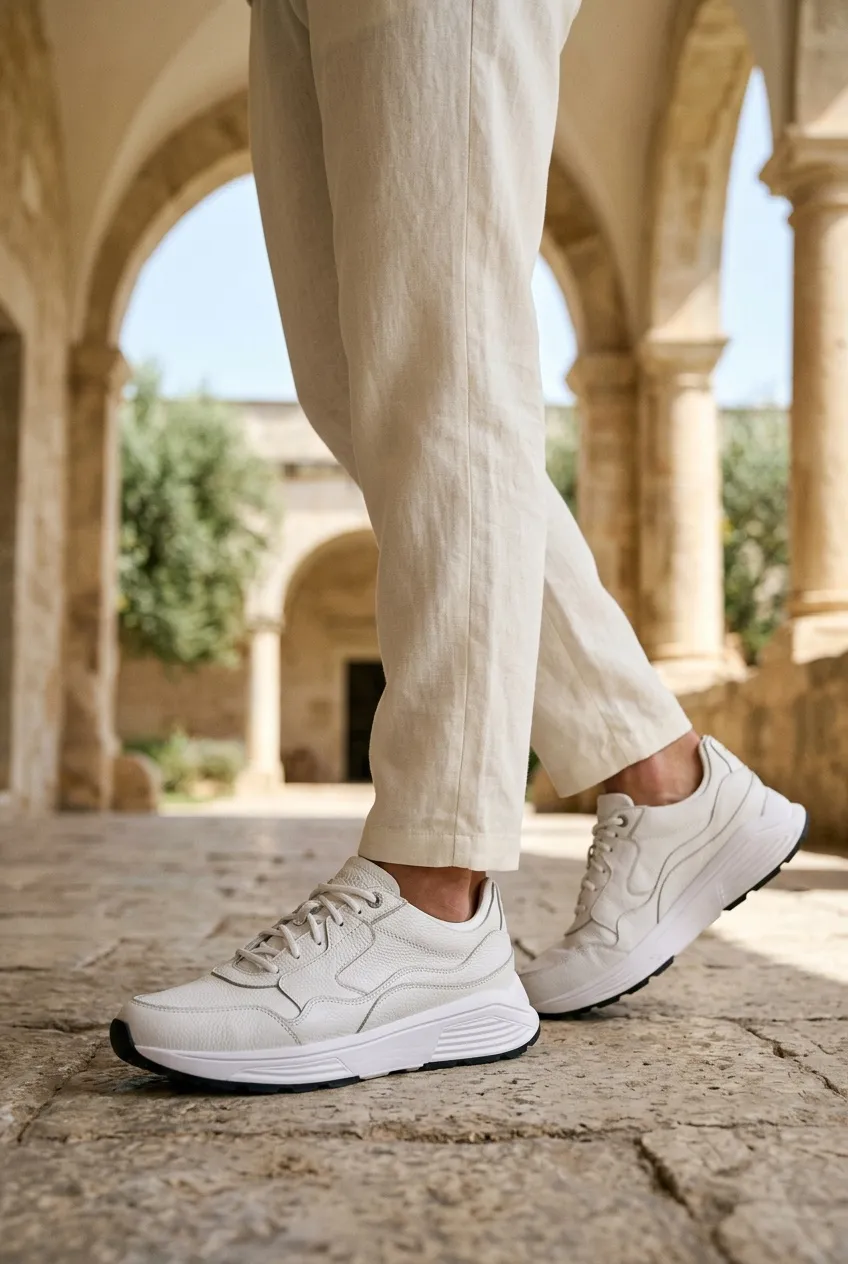 Xsensible Golden Gate Stretchwalker sneaker wit, foto 6