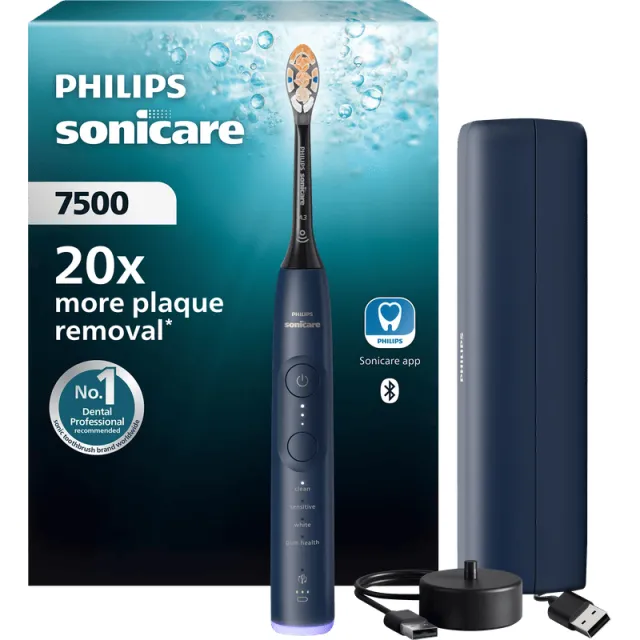 Philips Sonicare Series 7500 HX7423/10 Blauw