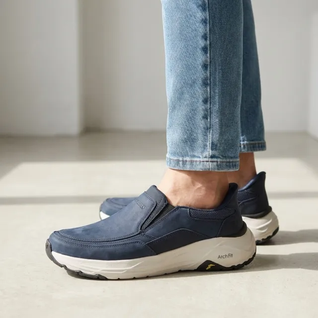 Skechers Slip-Ins Arch Fit Maverick instappers blauw, foto 5