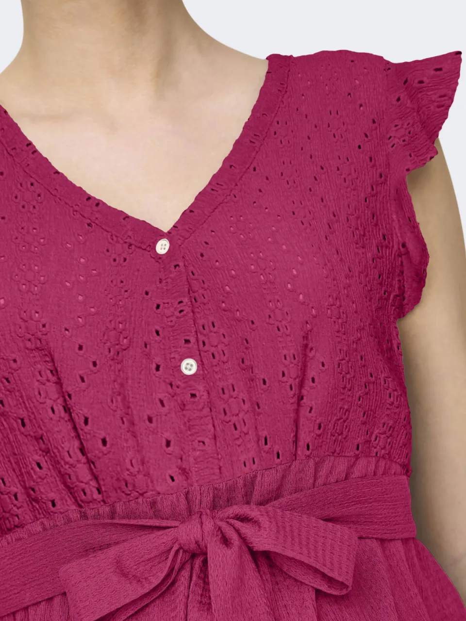 Only Maternity OLMELISA zwangerschapsjumpsuit fuchsia, foto 4