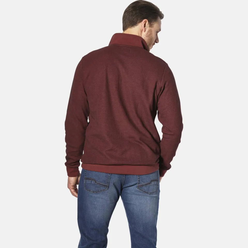 Jan Vanderstorm sweater MARKWARD Plus donkerrood, foto 4