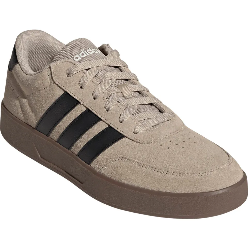 Adidas Sportswear Breaknet 3.0 leren sneakers - lichtbruin/zwart, foto 2