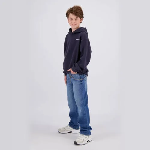 Raizzed Hanoi baggy loose fit jeans - mediumblauw, foto 3