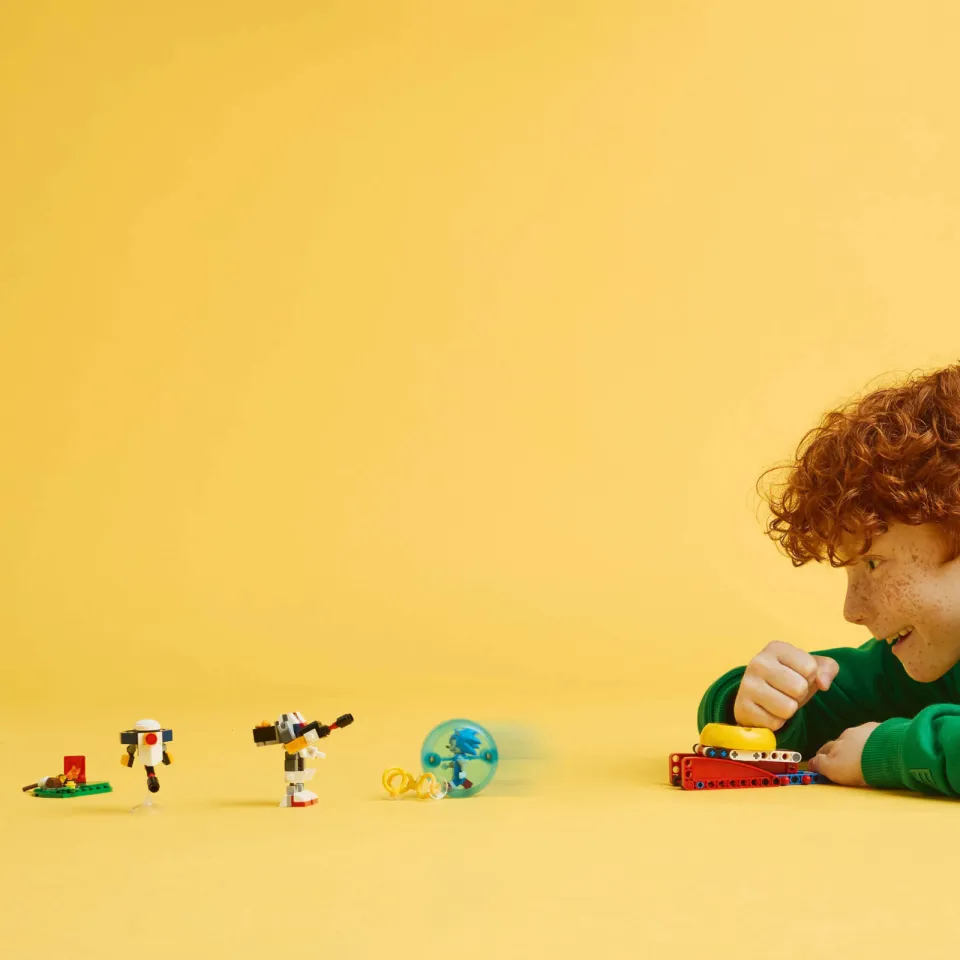 Lego Sonic the Hedgehog Sonics krachtmeting bij het kampvuur speelgoed 77001, foto 4