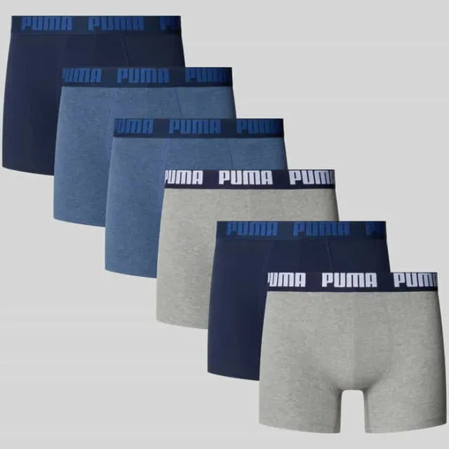 Puma Boxershort van katoenmix in een set van 6 model 'Everyday' veelkleurig, foto 2