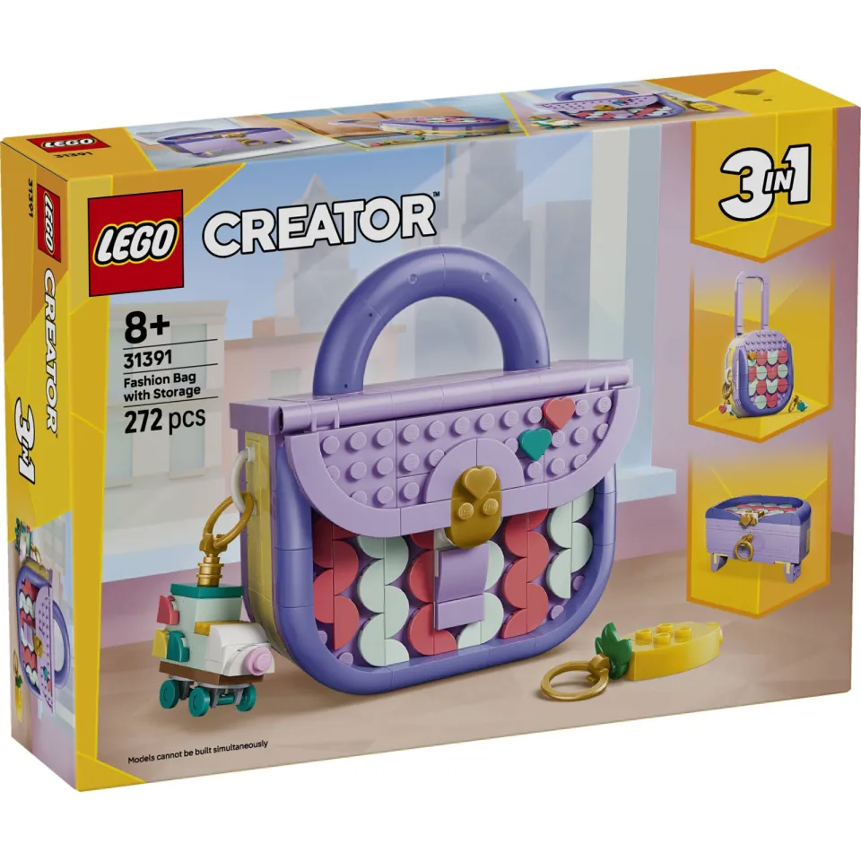Lego Creator Stijlvolle tas met opbergruimte 31391, foto 6