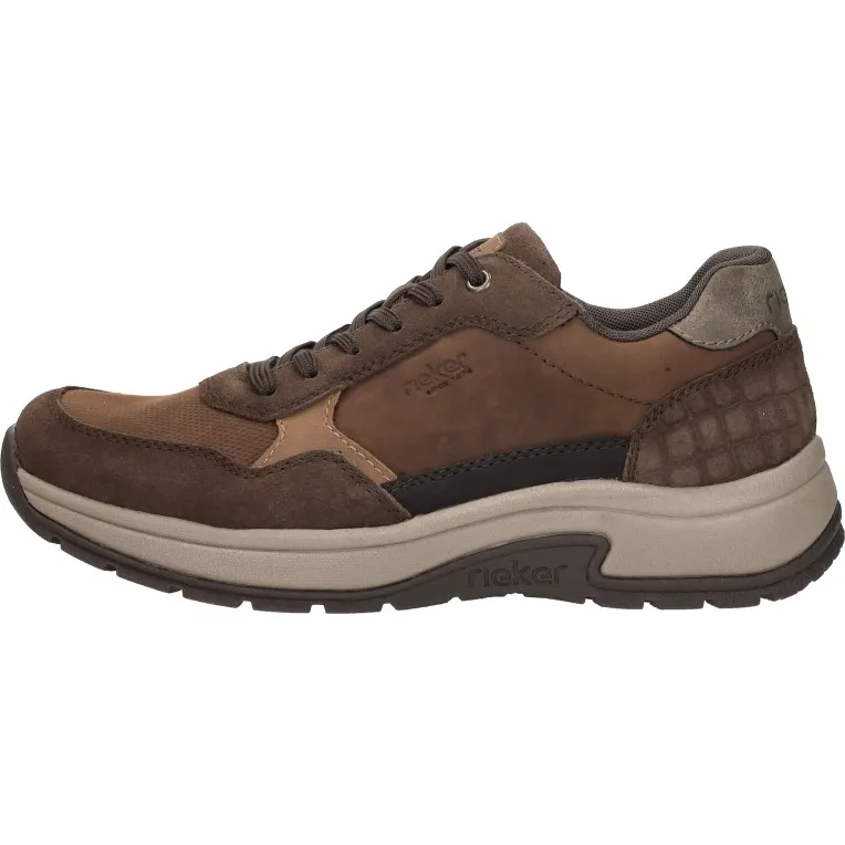 Rieker veterschoenen laag donkerbruin, foto 3