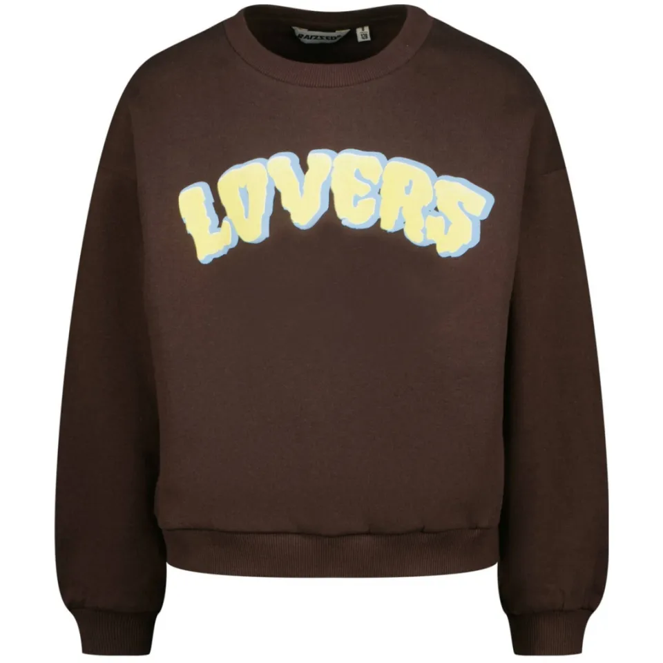 Raizzed sweater bruin, foto 2